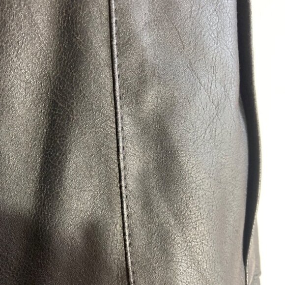 BCBGMAXAZRIA Faux leather Carpenter Joggers size Small(fits larger too) - Picture 13 of 16